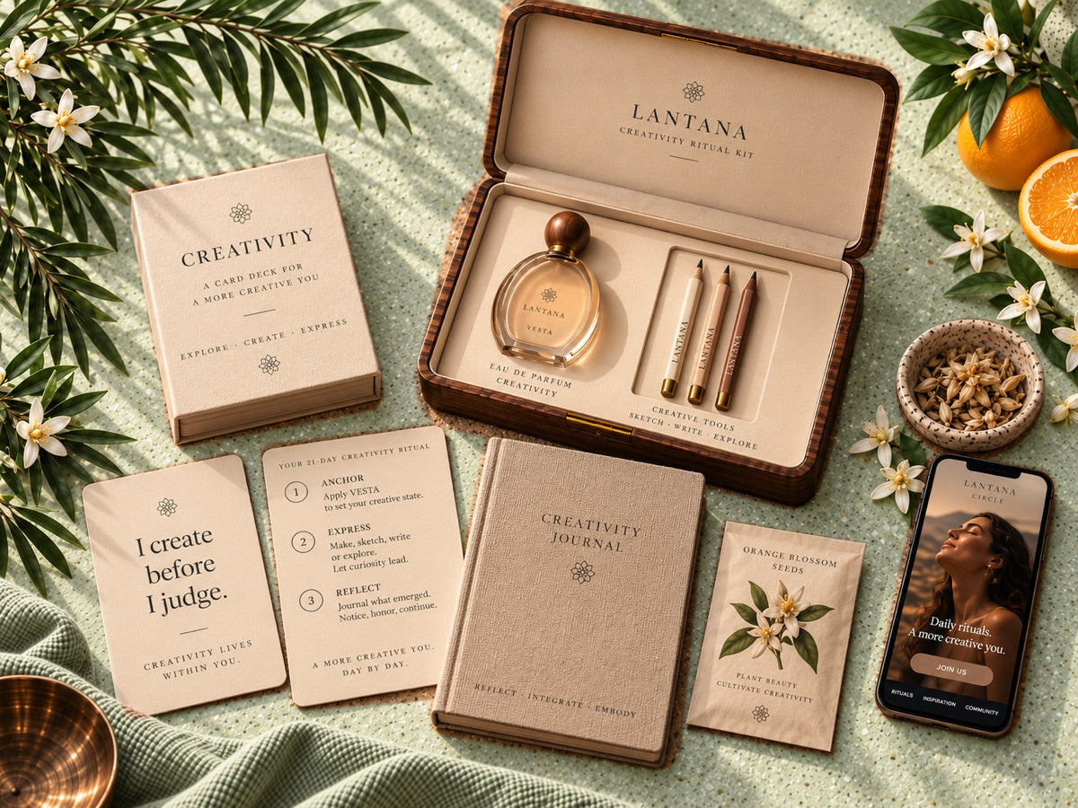 VESTA Creative Flow 21-Day Ritual kit